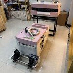 DTF Printer Factory - 2-Head Automatic with Powder Shaker for T-Shirt