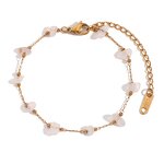 Crystal Choker Manufacturer - Wholesale Custom Pink Gold Plated Stainless Steel