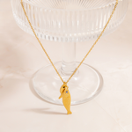 Fish Pendant Supplier - Vintage Wholesale 18K Gold Plated DIY Necklace Charm