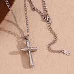 Cross Pendant Necklace Supplier - Wholesale Custom Minimalist Gold Plated