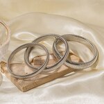 Snake Chain Bracelet Supplier - Stainless Steel Simple Retro Light Luxury