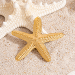 Starfish Brooch Supplier - Wholesale Trendy Waterproof 18K Gold Plated