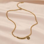 Name Necklace Factory - 18K Gold Plated Stainless Steel Custom Heart Pearl