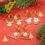 Christmas Jewelry Set Factory - 18K Gold Plated Stainless Steel Pendant Set