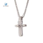 Cross Pendant Necklace Manufacturer - High Quality Minimalist 18K Gold Plated