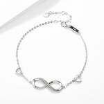 Diamond Heart Bracelet Factory - Vintage 925 Silver Unlimited Bangles Gift