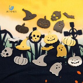 Halloween Charm Factory - Customized Halloween Series Stainless Steel