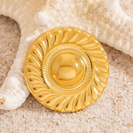 Orbicular Brooch Factory - Vintage Wholesale Decorative 18K Gold Plated