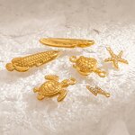 Bikini Charm Factory - Handmade 18K Gold Plated Stainless Steel Accessories
