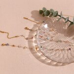 Gemstone Necklace Supplier - Personalized Vintage Gold Plated Stainless Steel