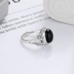 Flowers Leaves Ring Supplier - Vintage Retro 925 Sterling Silver Fine Jewelry