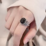 Flowers Leaves Ring Supplier - Vintage Retro 925 Sterling Silver Fine Jewelry