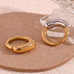 Gold Plated Rings Supplier - Wholesale Vintage Mixed Tube 18K Stainless Steel