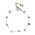 Turquoise Choker Manufacturer - Unisex 18K PVD Gold Plated Vintage Stainless