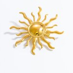 Brooch Manufacturer - Luxury 18K Gold Stainless Steel High-end Chest Pin