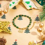 Christmas Bracelet Factory - Charms Pendants 18K Gold Plated Stainless Steel