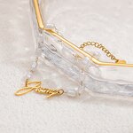 Name Bracelet Manufacturer - Personalized Custom English Letter Pearl Chain