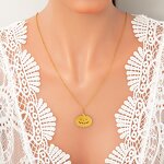 Halloween Pendant Supplier - Personalized Stainless Steel Pumpkin Ghost