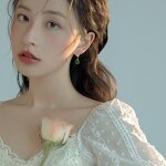 Mosquito Coil Ear Clip Factory - Vintage Green Agate Pearl 18K Gold Plated Copper