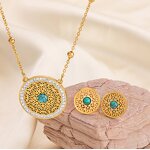 Hollowed Out Tree Necklace Factory - Trend Wholesale High Quality 18K Gold Plated