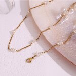 Pearl Necklace Supplier - Wholesale Vintage FreshWater 18K Gold Plated Stainless