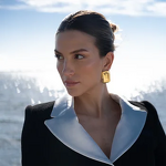 Rectangle Stud Earrings Factory - Popular 18K Gold Plated Smooth High Polish