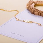 Angel Wings Bracelet Manufacturer - Vintage Zirconia 925 Silver 18K Gold Plated