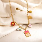 DIY Charm Necklace Manufacturer - Trend Wholesale 18K Gold Plated Chain