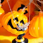 Halloween Necklace Supplier - Customized Stainless Steel Name Letters Pendant