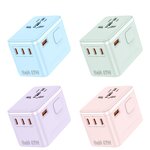 GAN Travel Adapter Supplier - Hot Sale 35W-140W International Universal Mobile Phone Charger USB