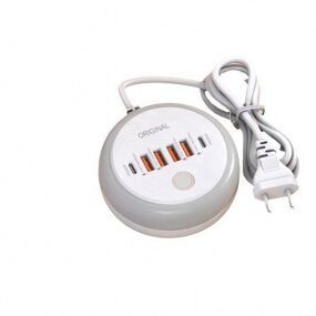 PD Desktop Power Strip Supplier - Factory Price 4A+2C USB Wall Charger with US/EU/AU Plug