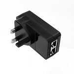 POE Injector Manufacturer - 24V-56V RJ45 Interchangeable Plug OVP OCP FCC UL UKCA CE SAA
