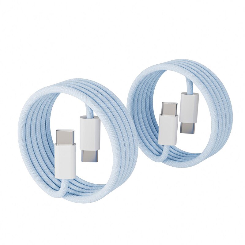 Braided PD Cable Supplier - Macaron Color 60W USB C to TYPE C Fast Charging Type-c Data 1M 2M