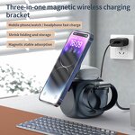 3-in-1 Magnetic Wireless Charger Manufacturer - Smart Multi-Function Foldable Fast Charging Station