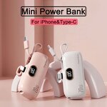 Mini Power Bank Supplier - Fast Charging 20W Portable External with Digital Display Type C