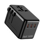 GAN Travel Adapter Supplier - Hot Sale 35W-140W International Universal Mobile Phone Charger USB