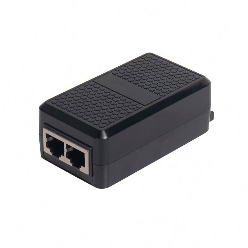 2.5G Poe Power Adapter Factory - High Quality 48V0.5A PC Material Passive 100/1000M Desktop