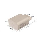 2 Port PD Charger Factory - 1C 1A 20W Fast 5V-12V Type C Mobile Tablet USB Charger
