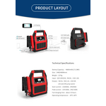 Truck Jump Starter Supplier - Portable 24 Volt 1500A Car Jump Starter Power Bank for Trucks