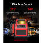 Portable Car Jump Starter Supplier - High Power 12v Portable Car Battery with Air Compressor