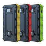 Smart Car Jump Starter Manufacturer - 12V Emergency Starting LED Lighter Safety Hammer Compass 600A