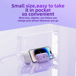 Portable Power Bank Manufacturer - LED Digital Display 10000mah Built in Cables With KC