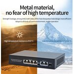 POE Switch Supplier - Direct 4 POE Port + 2 Uplink + 1 Gigabit 65W with SFP for CCTV