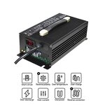 Golf Cart Battery Charger Supplier - Portable Universal Silver Aluminum Case 20A 48V