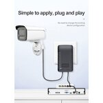 POE Injector Manufacturer - 48V 0.5A AC to DC Wall-plug Non-standard 10/100/1000Mbps 24W RJ45