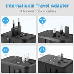 Travel Charger Supplier - CE 62368 35W 5V-20V USB C Fast PD Socket USB a TYPE C Port Quick