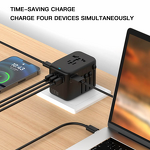Universal Travel Adapter Supplier - Super 100W Fast Charging World with Usb and Type-c