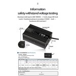 Tricycle Battery Charger Manufacturer - 72V3A Lifepo4 Lead Acid Lithium for 3 Wheel Electric Bike