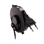 Extension Power Cord Reel Supplier - Automatic Japan/US/EU/UK AC PLUG Standard Retractable Spring Loaded 2 Cores
