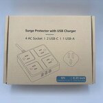 Factory Price Power Strip Supplier - Hot Selling 4 Universal Outlets US 17W PD Charger and BC 1.2